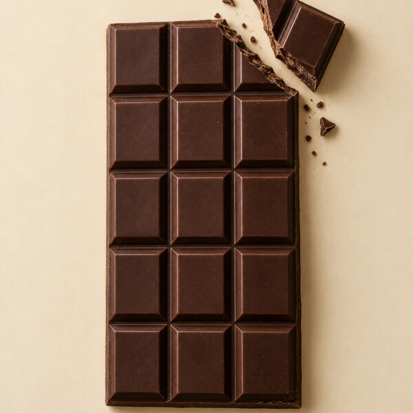 Barra de chocolate amargo