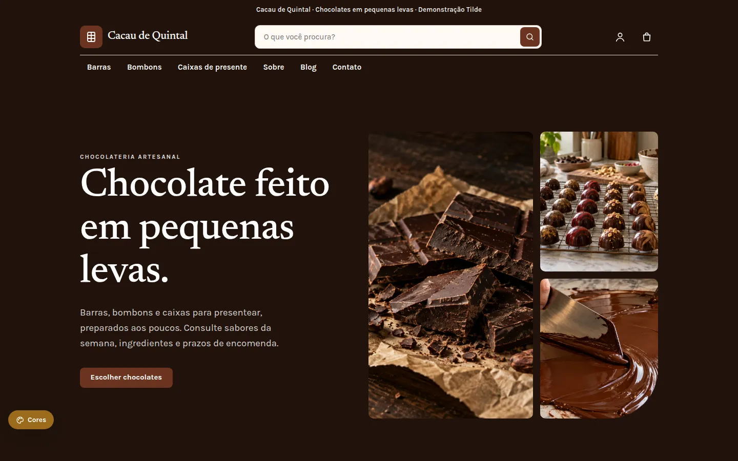 Cacau de Quintal — chocolateria artesanal