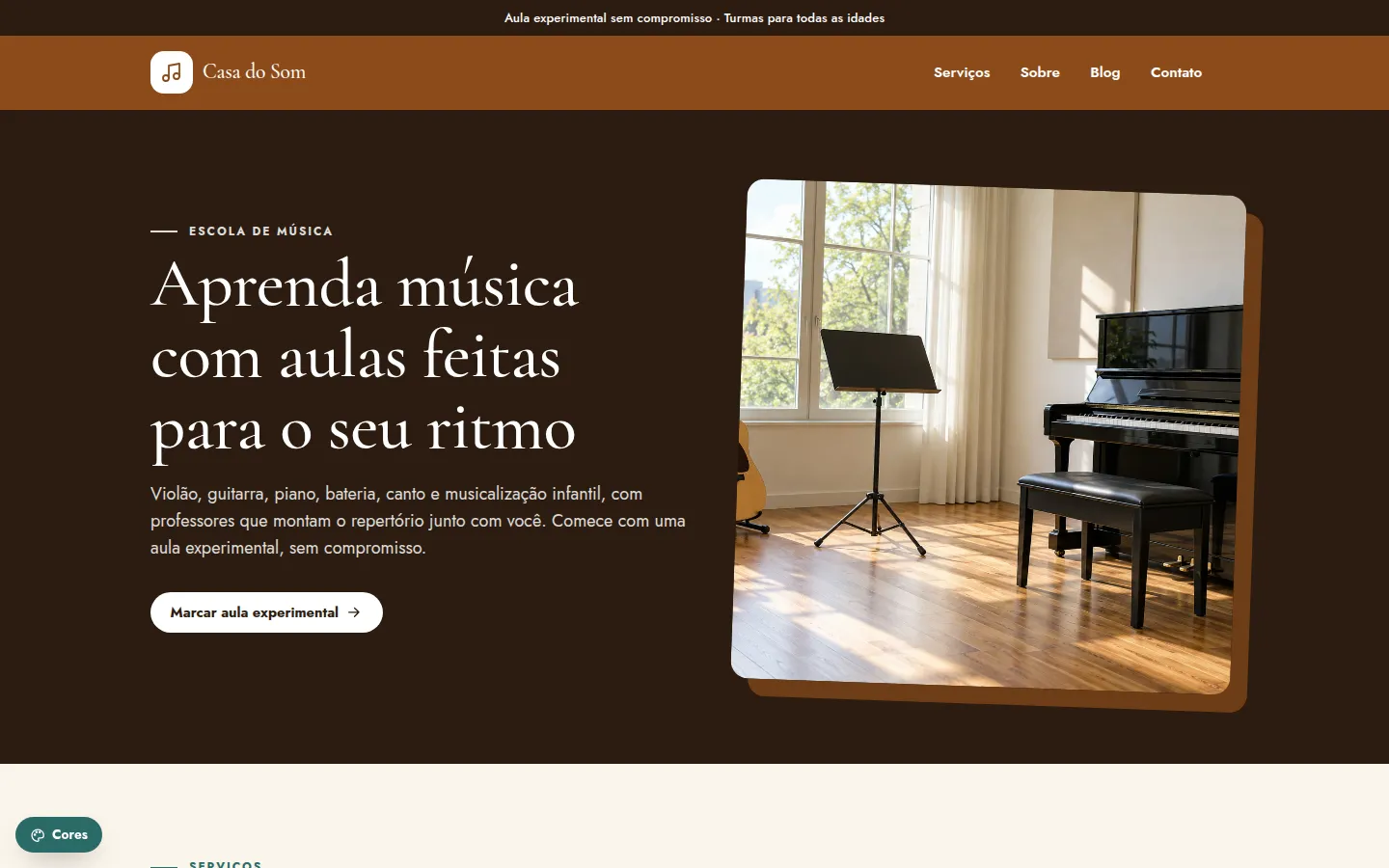 Casa do Som — escola de música