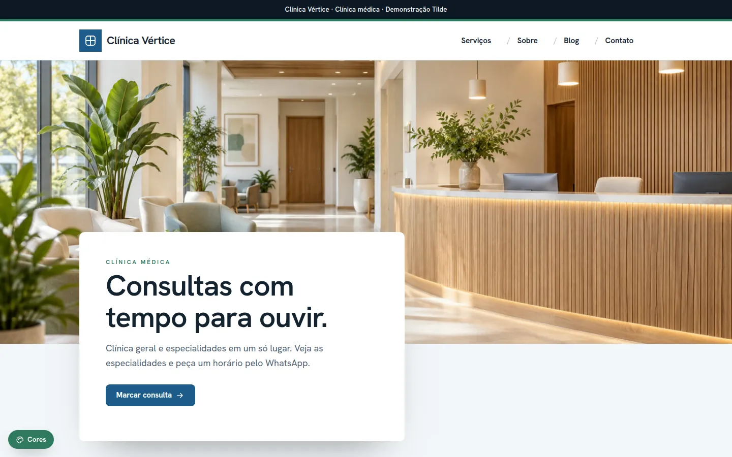 Clínica Vértice — clínica médica