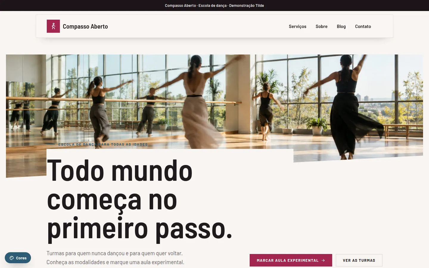 Compasso Aberto — escola de dança