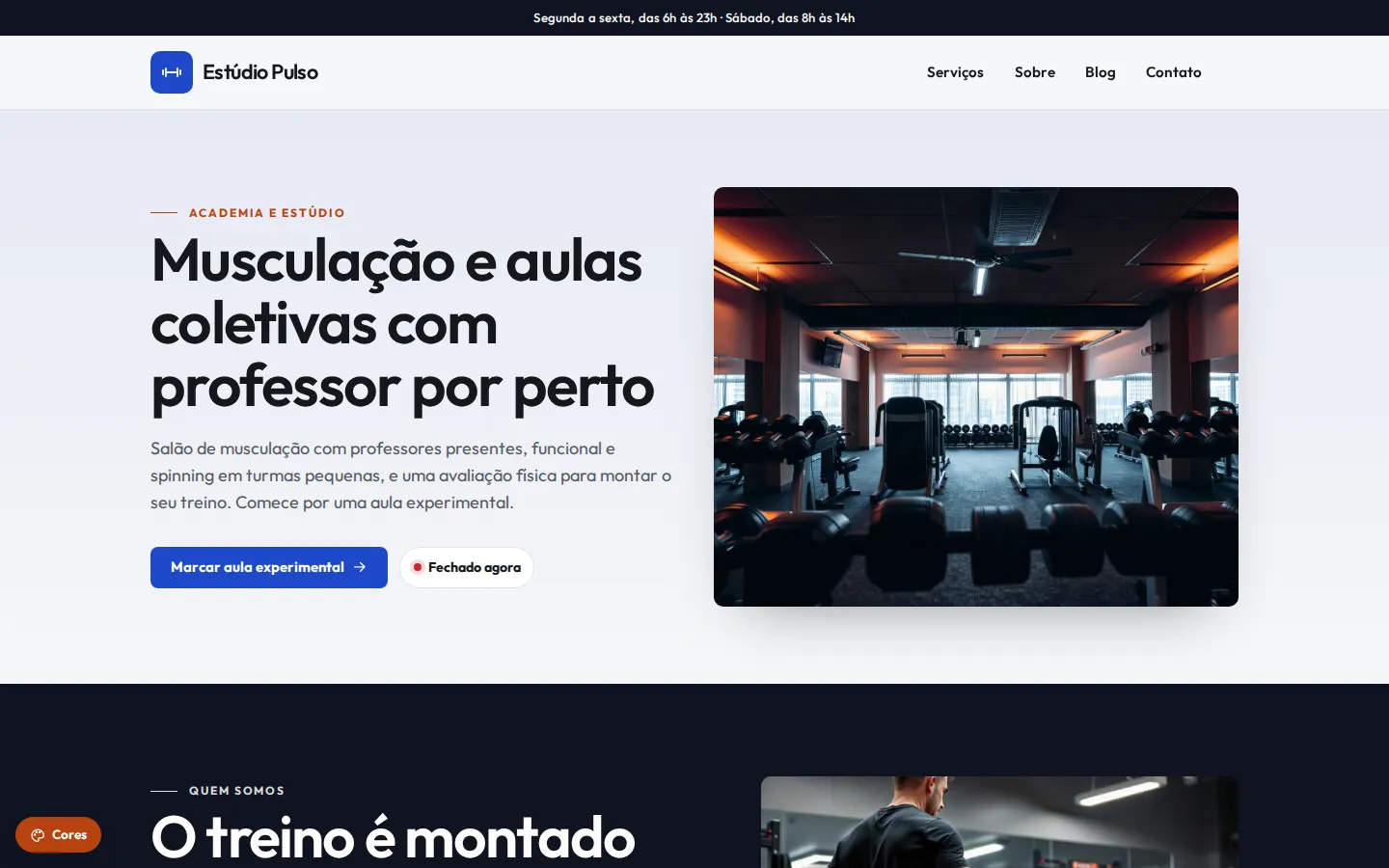 Estúdio Pulso — academia e estúdio fitness