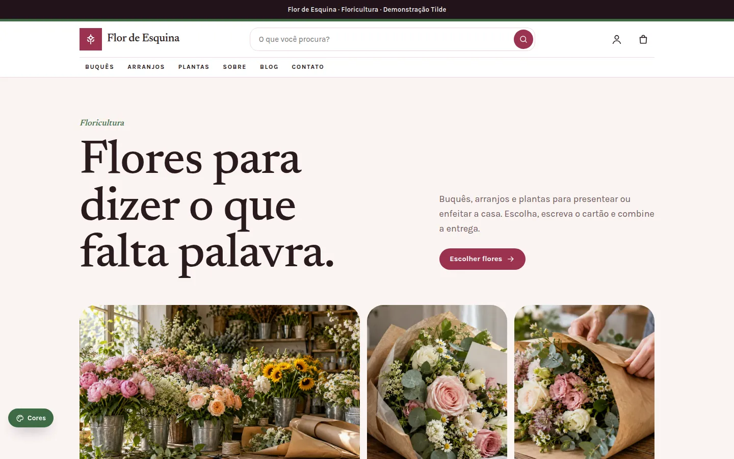 Flor de Esquina — floricultura