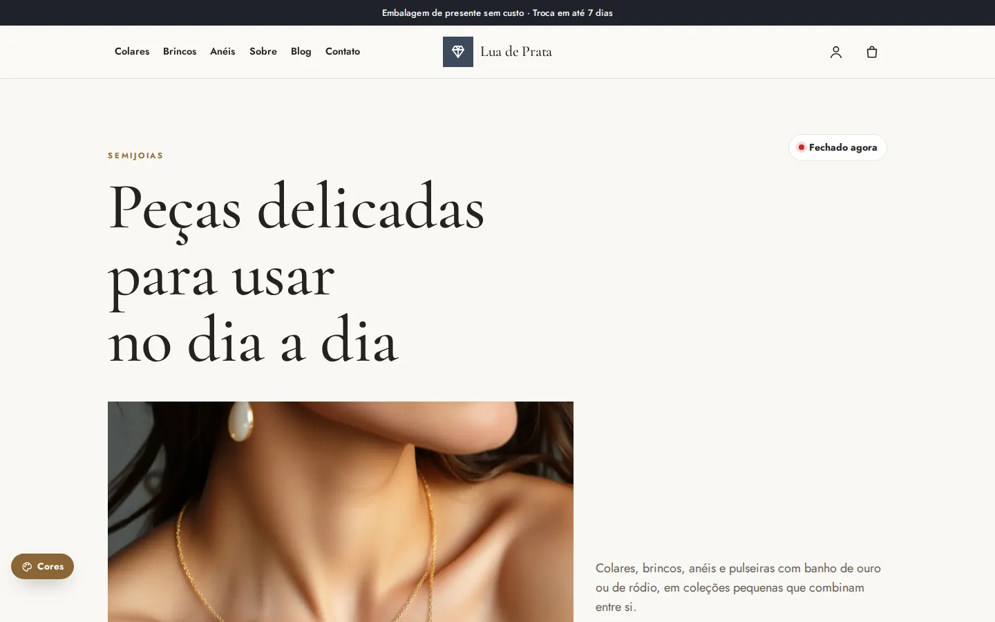 Lua de Prata — semijoias