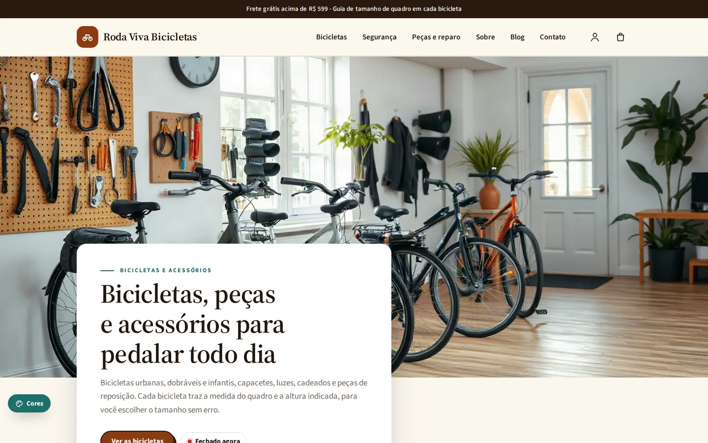 Roda Viva Bicicletas — bicicletas e acessórios