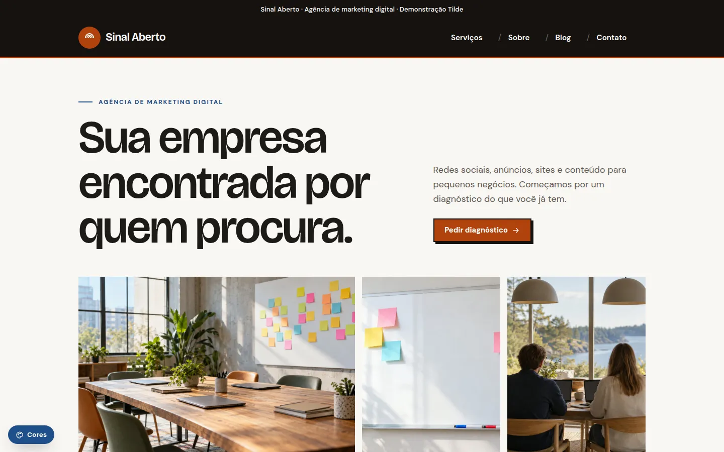 Sinal Aberto — agência de marketing digital
