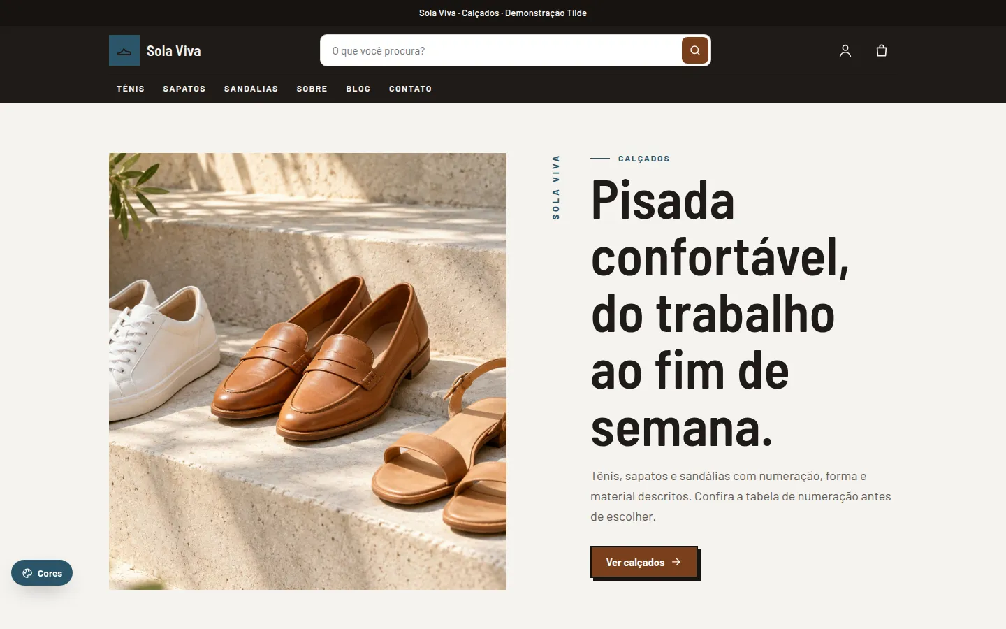 Sola Viva — calçados