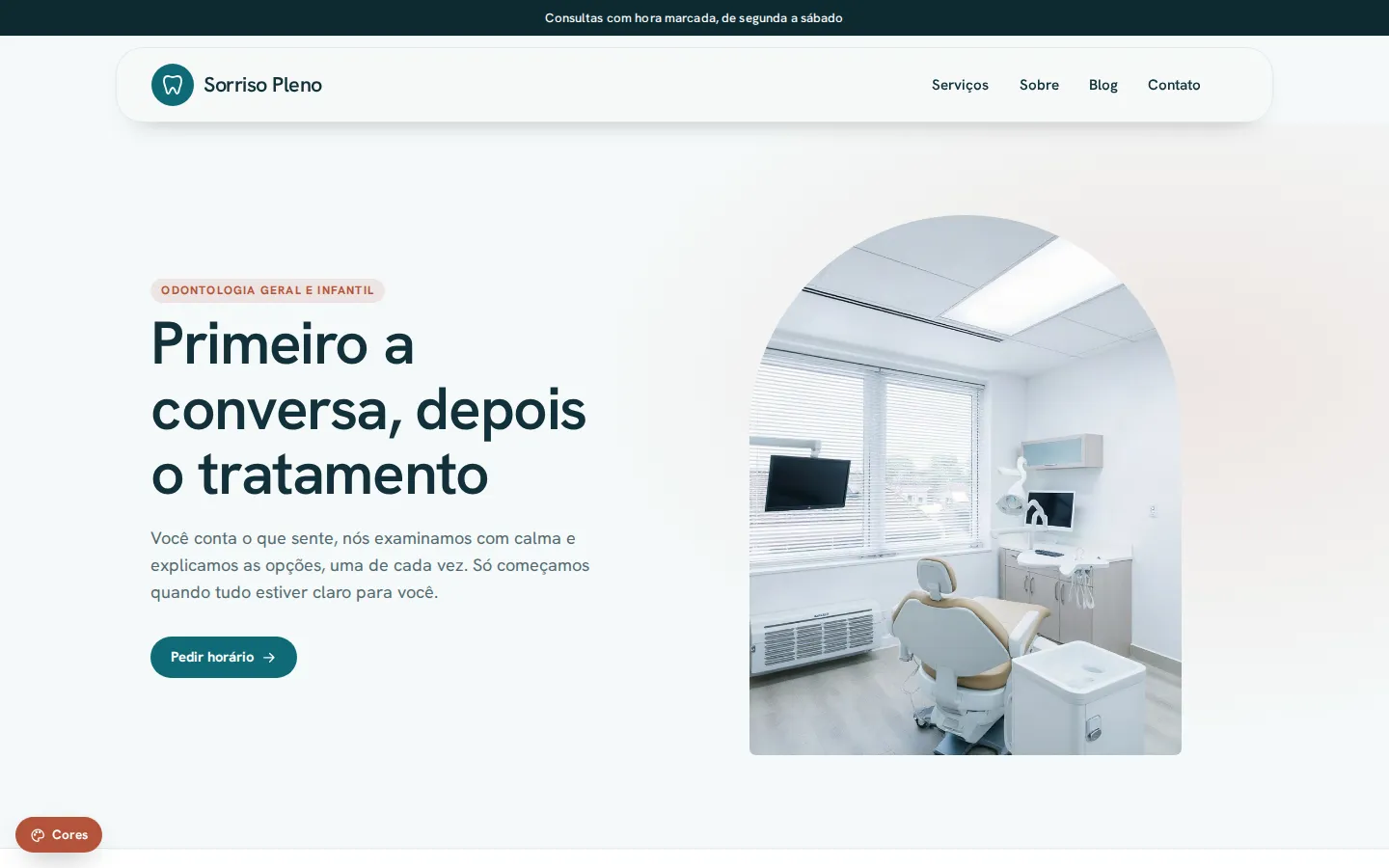 Sorriso Pleno — consultório odontológico